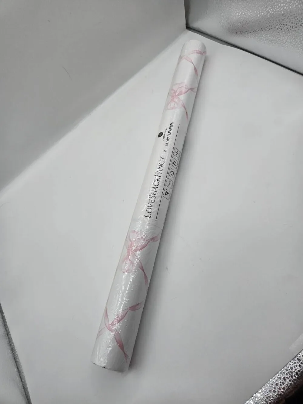 LoveShackFancy Nu Wallpaper Pink Bows 30.8 Sq Ft